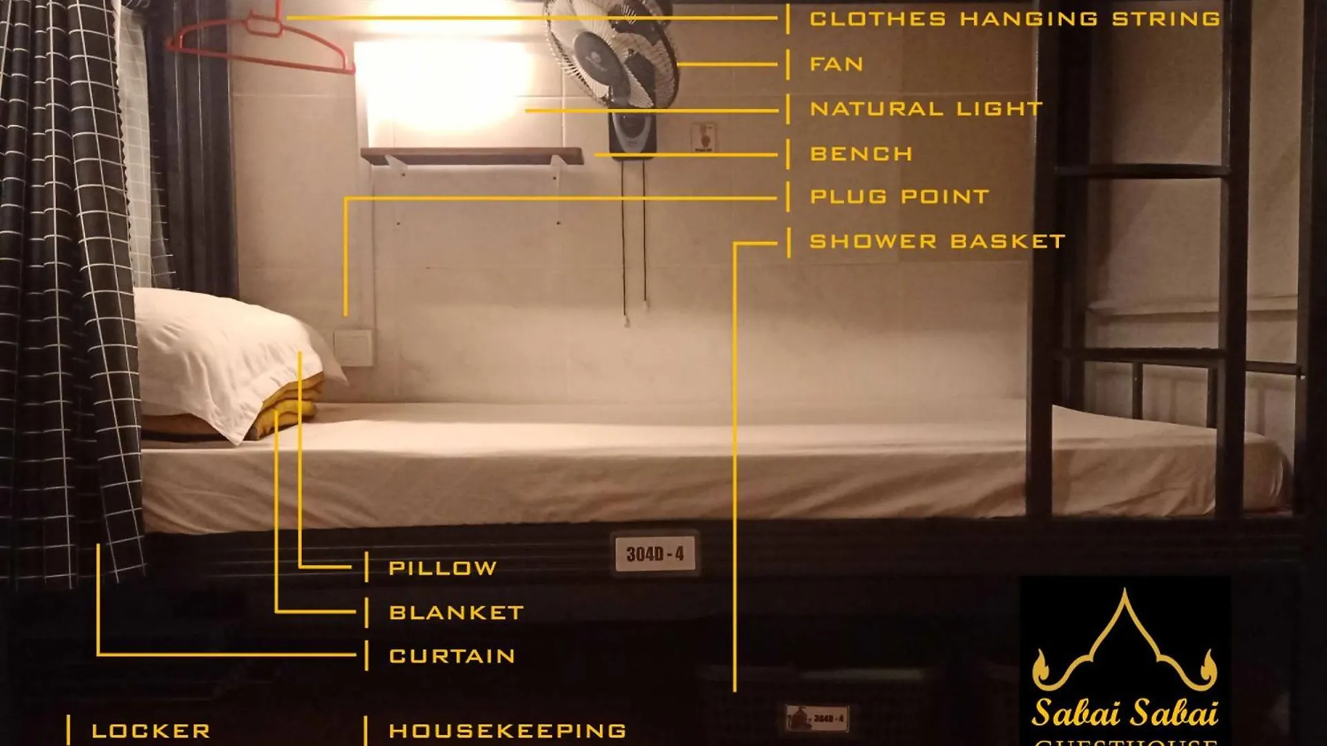 Guest house Cozy Ac Shared Bunk Beds In Bayan Lepas Hotel